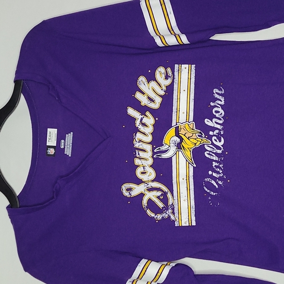 NFL ▪︎ WOMEN'S MINNESOTA VIKINGS TOP ▪︎ SIZE M - Picture 1 of 8